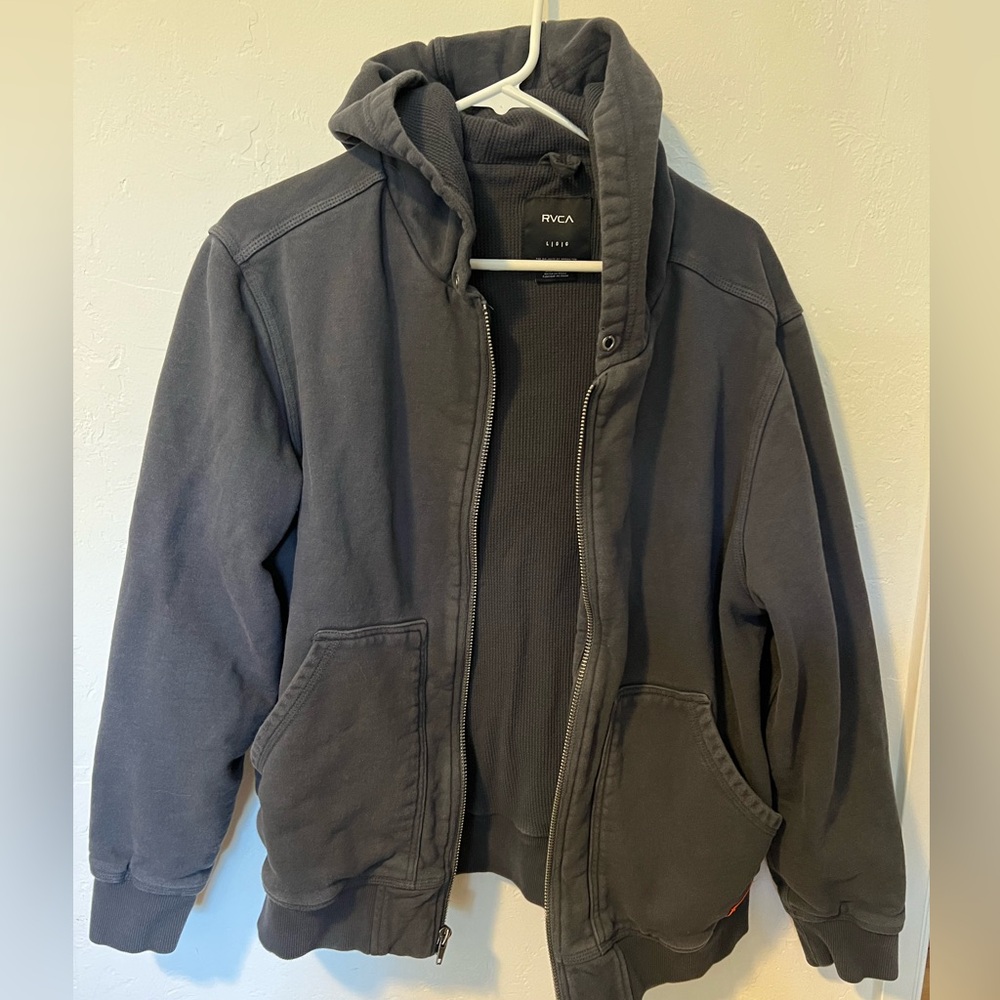 RVCA men’s zip up hoodie